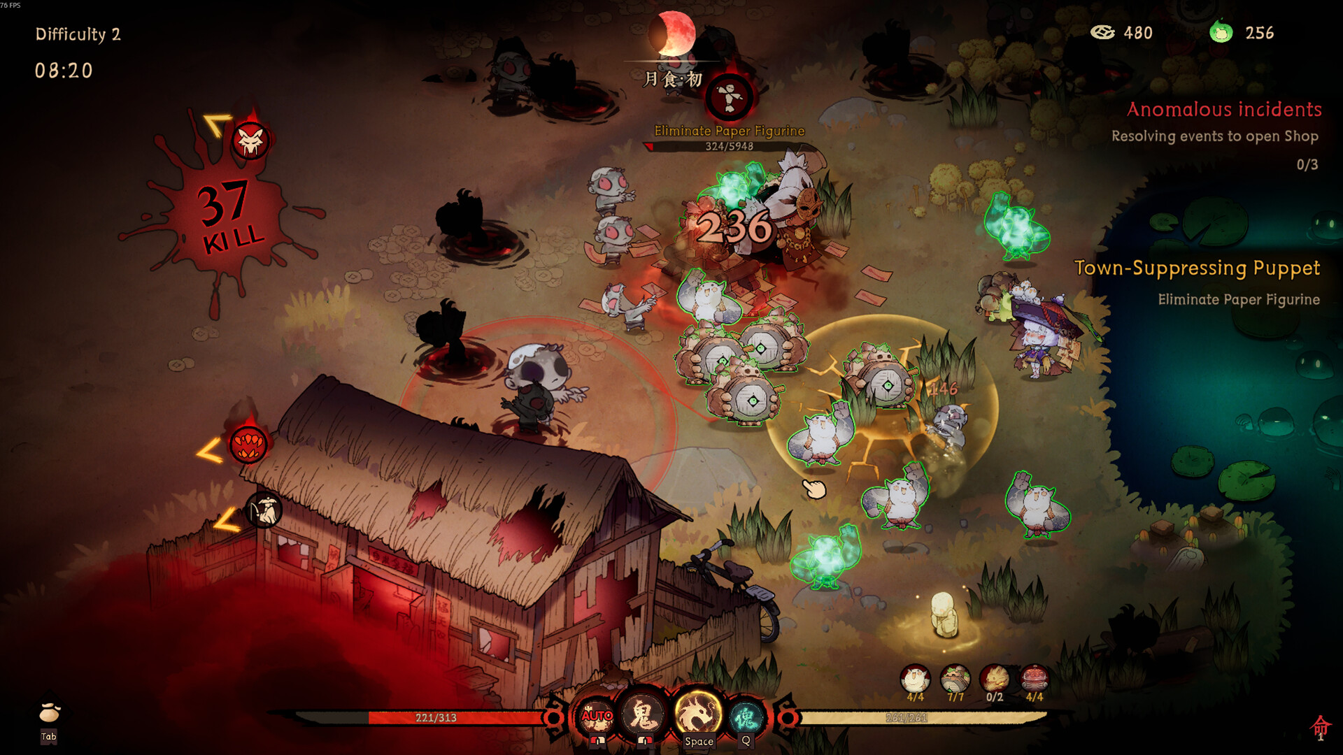 Gamepad-friendly combat