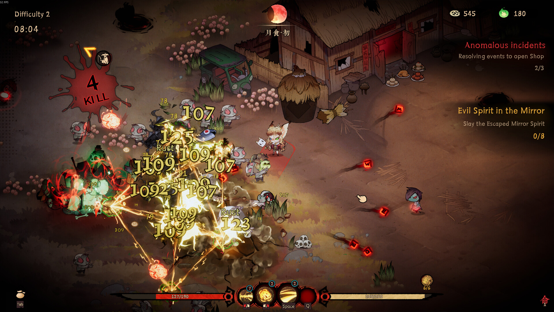 Gamepad horde combat